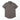 Gray short-sleeve ripple shirt with button front and chest pocket