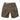 Olive cargo short pants with button closure and side cargo pockets