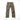Tan combat pants with cargo pockets and drawcord hem tabs
