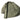 Olive drab field coat with quilted lining and stitched collar