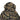 Windrunner windshirt in woodland camouflage, hood with drawstrings and front zipper
