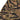 Windrunner windshirt in woodland camouflage, close view of zip-front panel and sleeve
