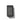 Single magazine pouch in black textured leather, inner label area with stitching