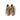 Tan low tactical boots with lace-up design and cushioned tongue collar