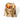 Tote bag open top showing orange lining, desert camo exterior, and front pocket