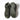 Ranger green mid tactical boots shown with one outsole and lace-up upper