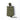 Olive green double rifle magazine pouch with MOLLE-style attachment loops