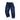 Dark blue tactical denim jeans, front view with belt loops and two front pockets
