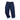 Dark blue tactical denim jeans, back view with belt loops and two rear pockets