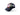 Camouflage trucker cap with front logo patch and black mesh side panels
