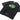 Black graphic T-shirt with neon-green “Night Vision” oval image and small bottom logo