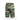 Woodland camouflage BDU-style cargo shorts with side pockets and belt loops