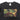 Black crewneck tee close-up: RTB3 collar label and large woodland graphic on front