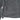 Dark gray grid fleece jacket with front zipper and hood drawcord