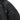 Black double fleece jacket sleeve pocket with zip and textured panel