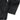 Black double fleece jacket cuff with strap closure and snap details