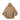 Tan sweater jacket with zip front, drawstring hood, and two side pockets