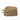 Tan utility pouch with front webbing and zippered compartments