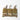 Multicam triple magazine pouch with three open magazine slots and retention straps