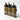 Multicam triple magazine pouch with three magazines in stitched compartments