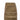 Coyote micro medical kit pouch with open top and stitched interior panels