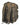 Camouflage tactical backpack side view with MOLLE straps and padded back panel