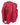 Red tactical backpack with front mesh panel, padded straps, and zip compartments