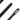 Gun cleaning rod set with ribbed segments and metal pull handle loop