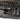 Torque wrench handle with hex sockets and driver bits on carbon-pattern tray