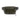 Agilite fanny pack in dark green with zippered front pocket and webbing belt