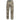 Tan and multicolor camo combat pants with cargo pockets, front view