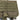 Specialist rifle bag front with MOLLE grid panel and metal clip attachments, green