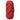 25L recurve takedown backpack in carmine red with zip-front and side straps