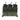 Ranger green triple magazine pouch with three elastic retention straps