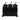Black triple magazine pouch with three open magazine compartments and straps