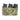 Multicam tactical pouch with front hook-and-loop window and adjustable elastic loops