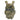 Multicam tactical vest placard with three front pouches and MOLLE straps