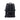 Black assault backpack with padded shoulder straps, front panel, and MOLLE webbing