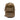 Tan assault pack with front MOLLE panel and zippered organizer pouch
