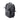 Dark gray assault backpack with side straps, MOLLE webbing, and front zip compartment