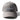 Grey logo cap with embroidered emblem on front; curved brim, six-panel construction