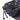 Dark camo tactical hanger pouch with hook-and-loop patch and black draw cords