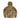 Hooded insulated jacket, tan pixel camo, full-length front zipper and drawstring hood