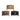 Three compact trauma pouches: tan, multicam, and black with cross patch fronts
