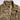 Combat shirt close-up in camouflage, button placket, chest panel with hook-and-loop
