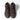 Mid tactical boots front view, dark brown with lace-up and padded tongue