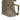 Close-up of tan rope bag front panel with webbing straps and adjuster buckles.