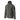 Taiga green hooded full-zip fleece jacket with stand collar and front zip pockets