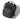 Dark gray chest bag with front zip pocket and cord loop detail