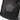Black chest bag mesh front panel with red outline square patch